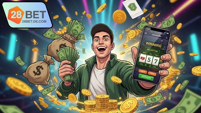 Rút tiền 28BET nhanh chóng tiện lợi 2 Ưu điểm khi rút tiền 28BET